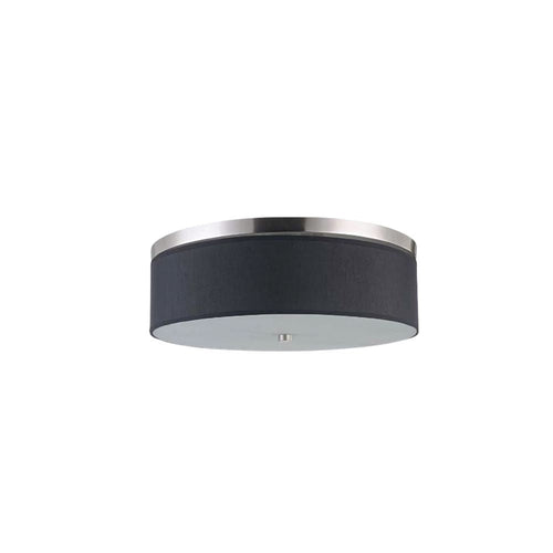 Avista Zen Flush Mount 6-Light Black 