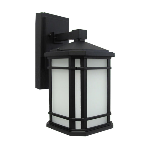 Avista Elm Outdoor Wall Sconce 11" Black 