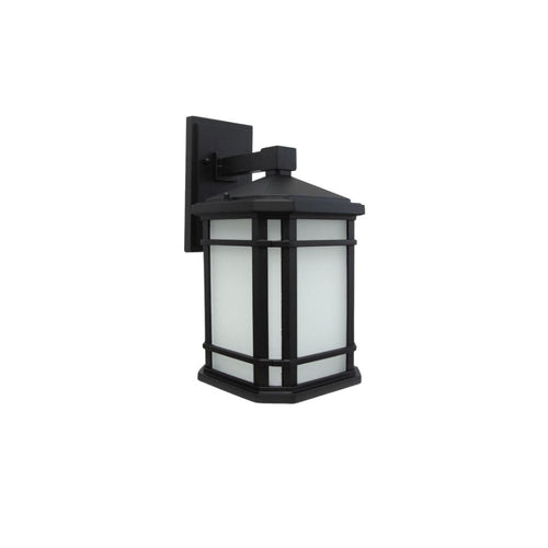 Avista Elm Outdoor Wall Sconce 14" Black