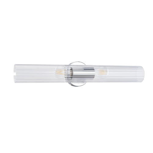 Leo Vanity Wall Light 24" Chrome