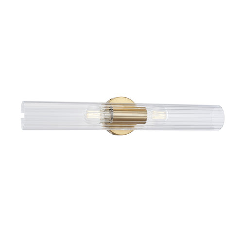 Leo Vanity Wall Light 24" Gold