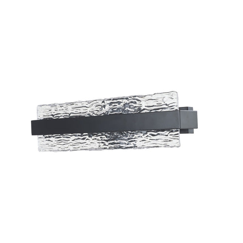 Ice Vanity Wall Light 18" Black -LED