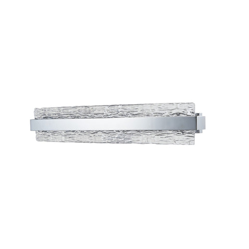 Ice Vanity Wall Light 24" Chrome -LED