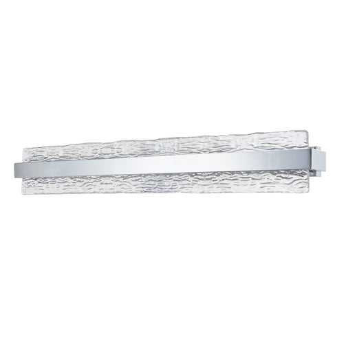 Ice Vanity Wall Light 32" Chrome -LED