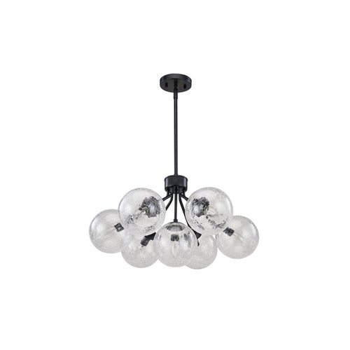 Brook Chandelier 7-Light Black