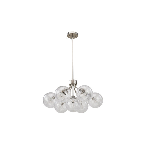 Brook Chandelier 7-Light Brushed Nickel