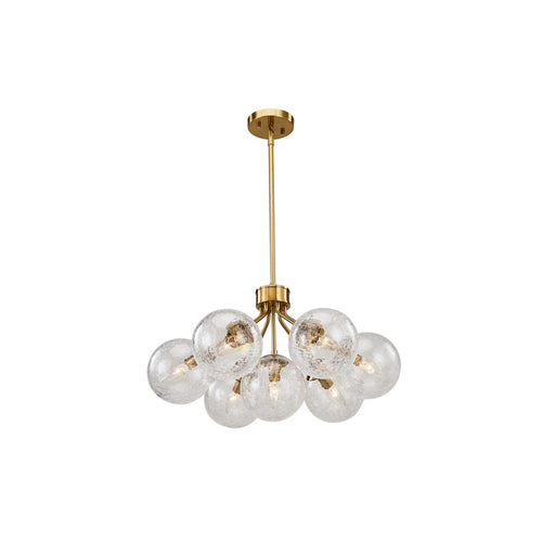 Brook Chandelier 7-Light Gold