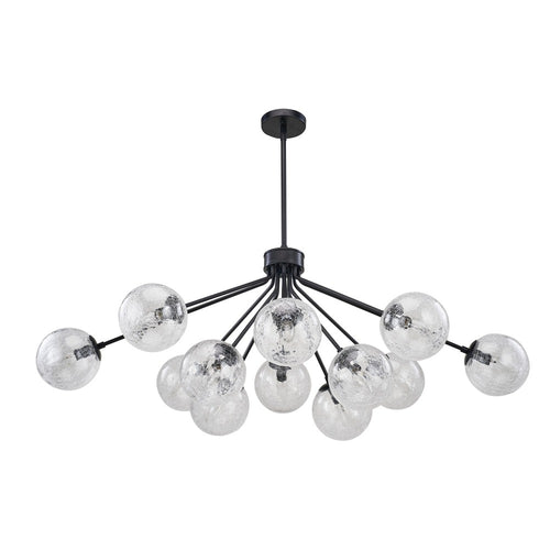 Brook Chandelier 12-Light Black