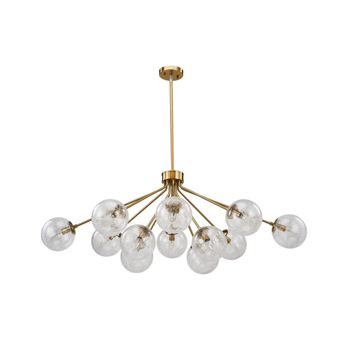 Brook Chandelier 12-Light Gold
