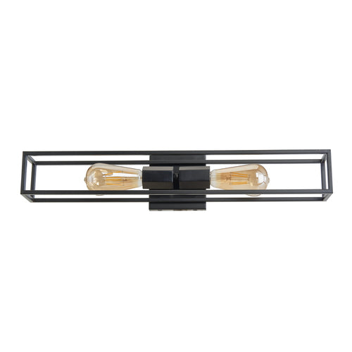 Avista Ridge 23" Vanity Wall Light Sconce Black 