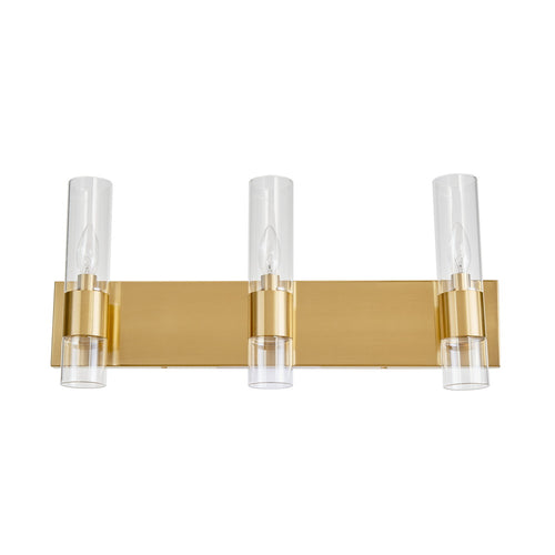 Avista Core 24" 3-Light Vanity Wall Light Aged Brass