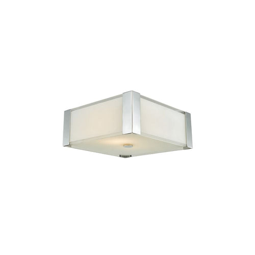 Avista Urban Flush Mount Square 2-Light Chrome