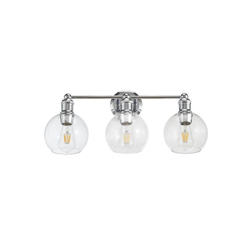 Avista Ash Vanity Wall Light 3-Light Chrome