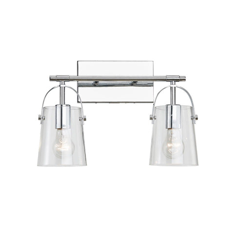 Arden Vanity Wall Light 2-Light Chrome