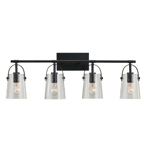 Arden Vanity Wall Light 4-Light Black