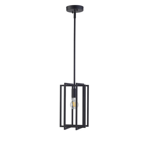 Korson 1-Light Black Pendant