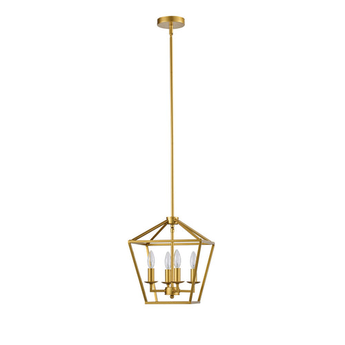 Avista Stratford Pendant 4-Light Soft Gold