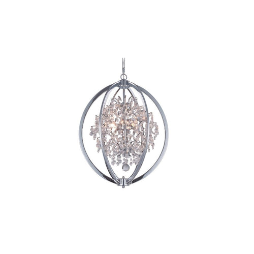 Avista Belair Chandelier 24" Chrome