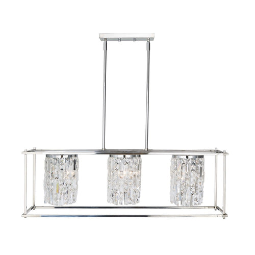 Westport Linear Chandelier Chrome