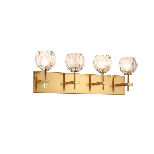 Hampton Vanity Wall Light 4-Light Gold