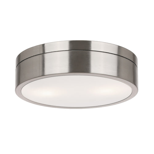 Avista Slim Flush Mount 2" Brushed Nickel -LED