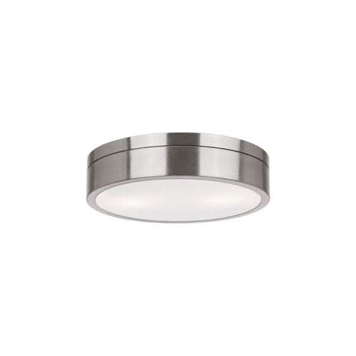 Avista Slim Flush Mount 3" Brushed Nickel -LED