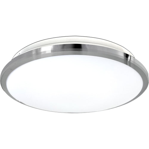 Avista Slim Flush Mount 13" Chrome -LED