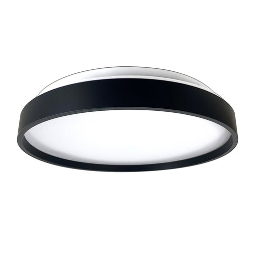 Edge Flush Mount 11" BLack -LED