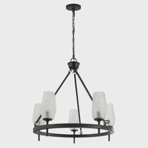 Summit Chandelier 5-Light -Black